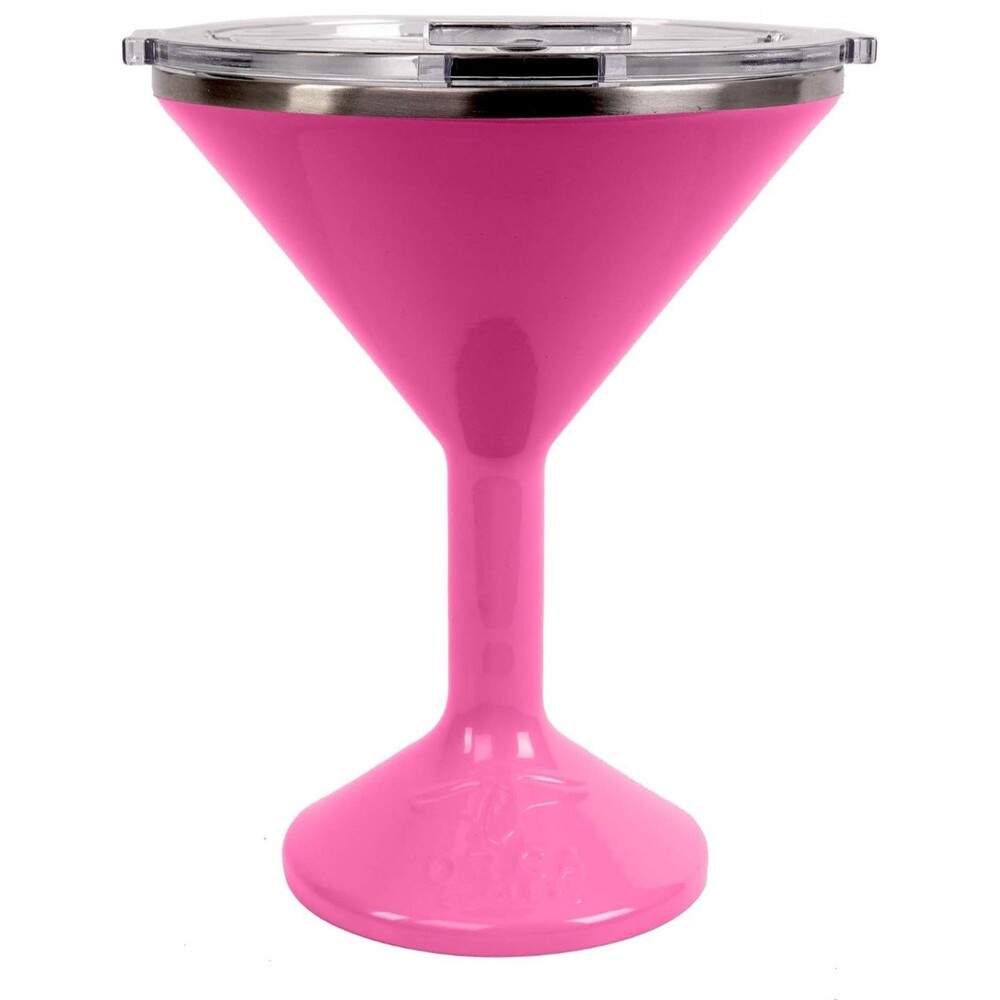 ORCA Tini 13oz Hot Pink Stainless Steel Insulated Martini Cup Vacuum Double Wall